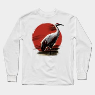 Heron under the sun Long Sleeve T-Shirt